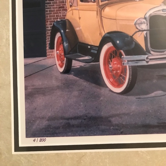 RARE Vintage Don Reber Signed, Limited, Giclee ,Matted , Sealed 16”x20” I# 4/200 - Picture 3 of 8